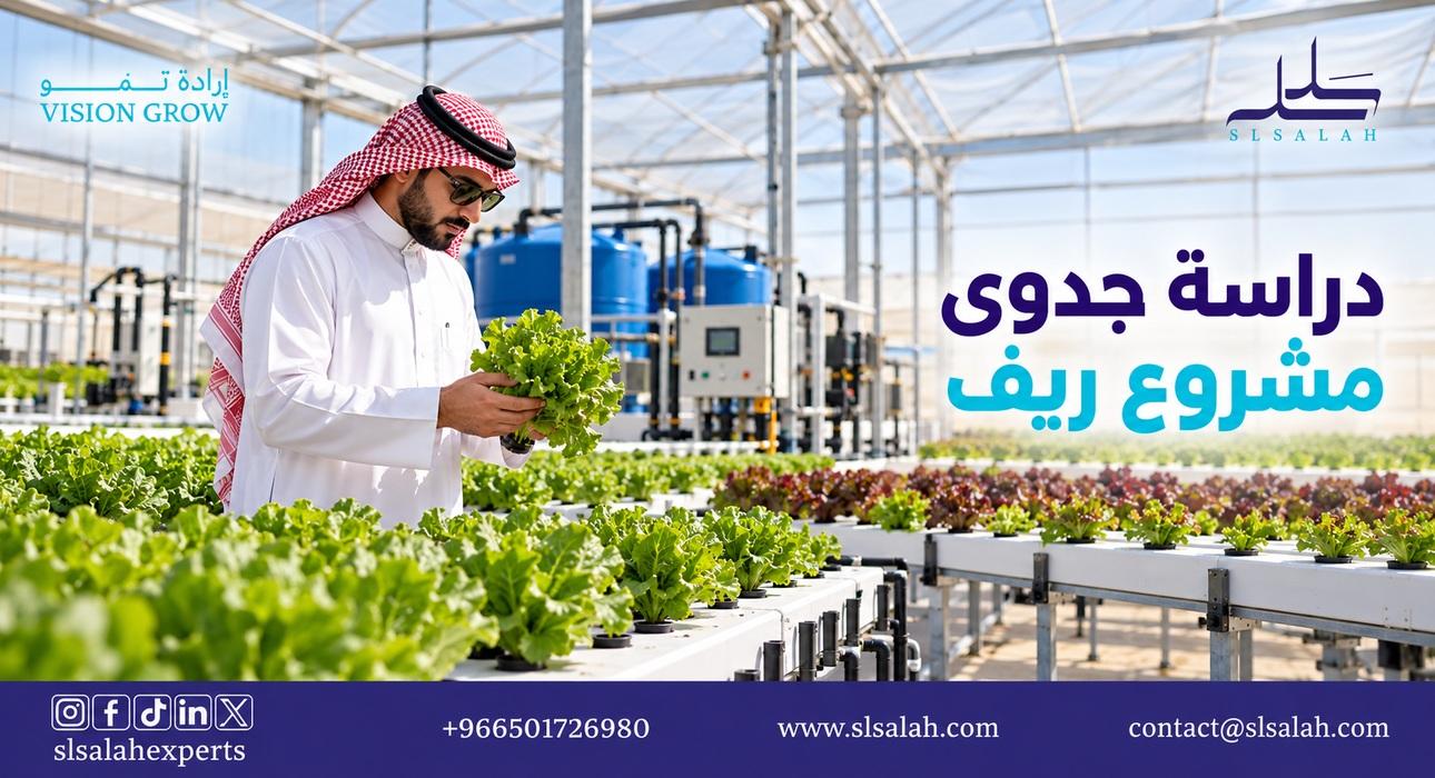 دراسة جدوى مشروع ريف في السعودية