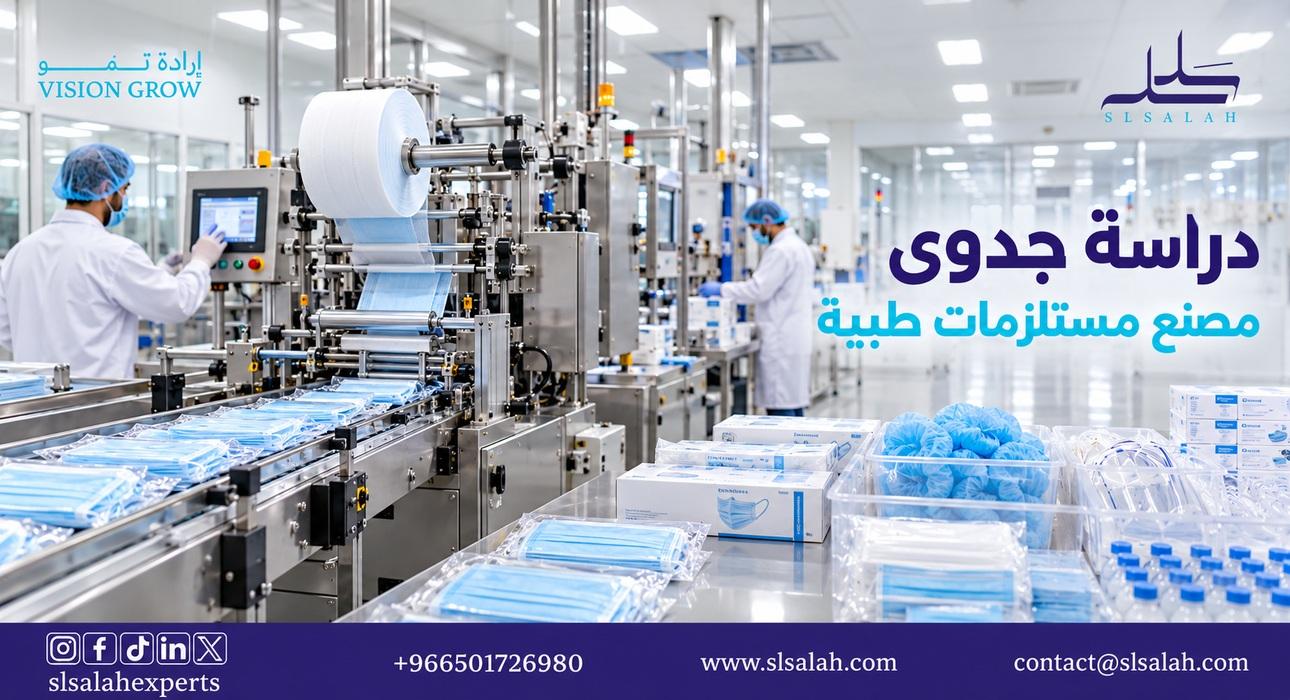 دراسة جدوى مشروع مصنع مستلزمات طبية