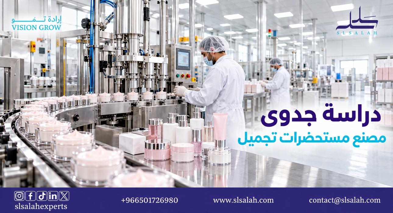 دراسة جدوى مصنع مستحضرات تجميل