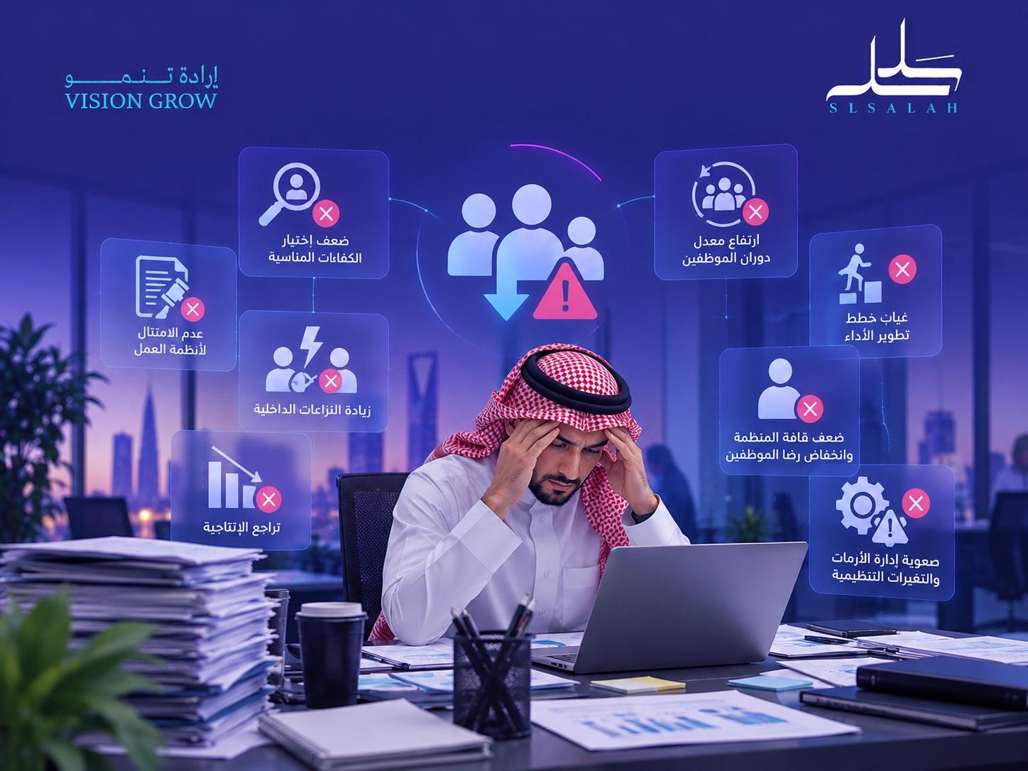ماهي سلبيات عدم الاستثمار في استشارات الموارد البشرية؟